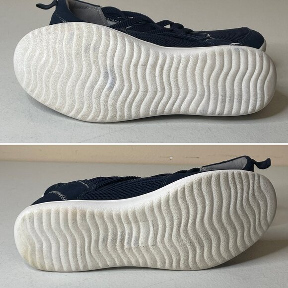 Spring Step Women’s Marilena Slip-on Shoes Navy Mesh Suede Size 39 US 8.5 - Picture 5 of 16